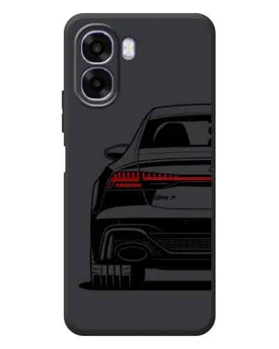 Чохол для OPPO A6x з картинкою «Задня частина Audi — арт»