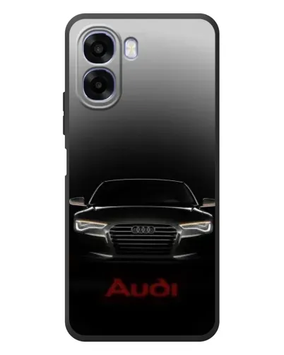Чохол для OPPO A6x з картинкою «Audi — градієнтний контур»
