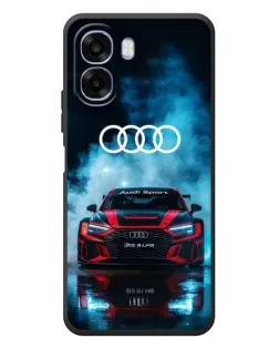 Чохол для OPPO A6x з картинкою «Audi Sport — неон»