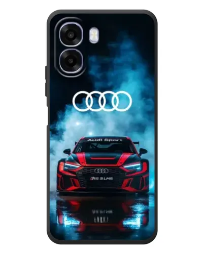 Чохол для OPPO A6x з картинкою «Audi Sport — неон»