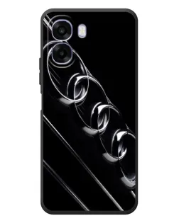 Чохол для OPPO A6x з картинкою «Audi — абстрактні кільця»