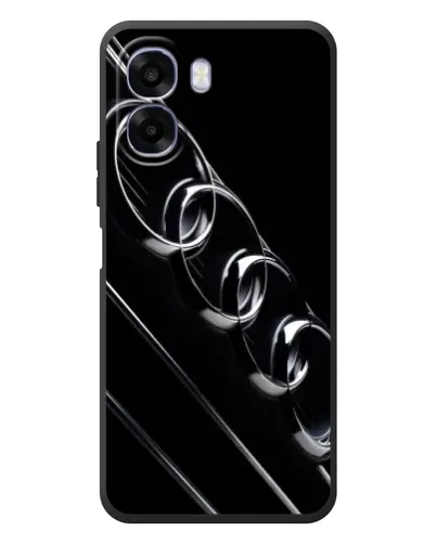 Чохол для OPPO A6x з картинкою «Audi — абстрактні кільця»
