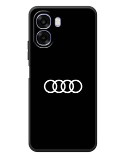 Чохол для OPPO A6x з картинкою «Audi White Logo»