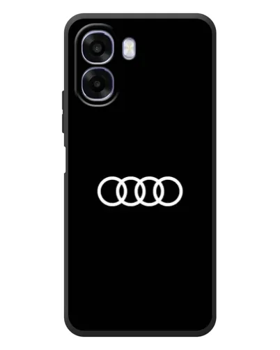 Чохол для OPPO A6x з картинкою «Audi White Logo»