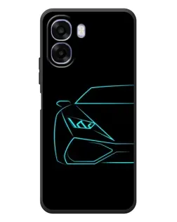 Чохол для OPPO A6x з картинкою «Блакитний силует Lamborghini» Чохол для OPPO A6x з картинкою «Блакитний силует Lamborghini»