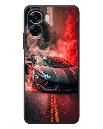 Чохол для OPPO A6x з картинкою «Lamborghini червоний дим» Чохол для OPPO A6x з картинкою «Lamborghini червоний дим»