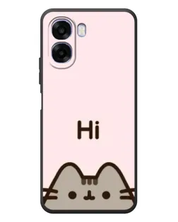 Чехол для OPPO A6x с картинкой «Пушин говорит Hi» Чехол для OPPO A6x с картинкой «Пушин говорит Hi»