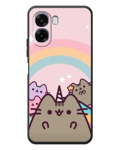 Чехол для OPPO A6x с картинкой «Единорог Pusheen»