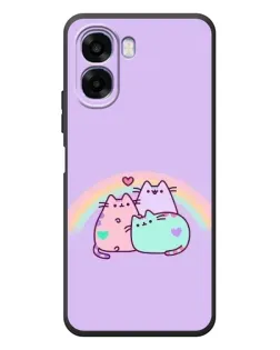 Чехол для OPPO A6x с картинкой «Радужные Пушины» Чехол для OPPO A6x с картинкой «Радужные Пушины»