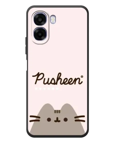 Чехол для OPPO A6x с картинкой «Pusheen логотип»