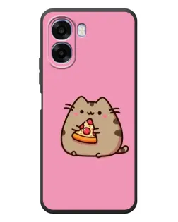 Чехол для OPPO A6x с картинкой «Пушин с пиццей» Чехол для OPPO A6x с картинкой «Пушин с пиццей»