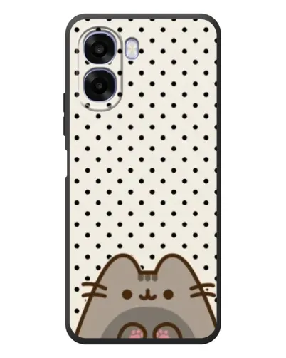 Чехол для OPPO A6x с картинкой «Пушин в горошек»