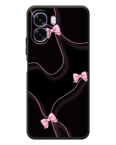 Чехол для OPPO A6x с картинкой «Розовые ленты»
