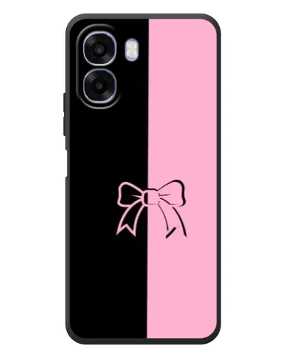 Чехол для OPPO A6x с картинкой «Половинки банта»