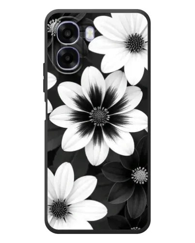 Чохол для OPPO A6x з картинкою «Монохромні айстри» Чохол для OPPO A6x з картинкою «Монохромні айстри»