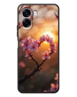Чохол для OPPO A6x з картинкою «Рожевий цвіт сердечко на тлі заходу» Чохол для OPPO A6x з картинкою «Рожевий цвіт сердечко на тлі заходу»