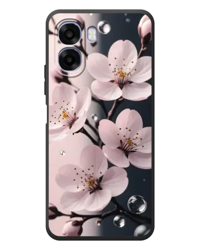 Чохол для OPPO A6x з картинкою «Ніжня сакура та краплі» Чохол для OPPO A6x з картинкою «Ніжня сакура та краплі»