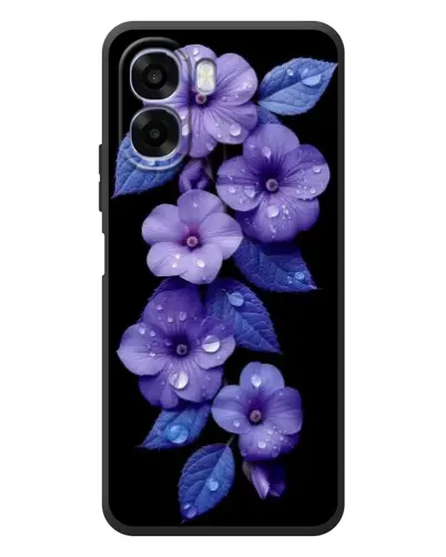 Чохол для OPPO A6x з картинкою «Фіолетові квіти з росою» Чохол для OPPO A6x з картинкою «Фіолетові квіти з росою»