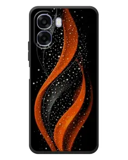 Чехол для OPPO A6x с картинкой «Огненная звездная волна»