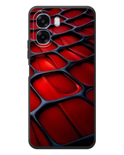Чехол для OPPO A6x с картинкой «Красная глянцевая сетка» Чехол для OPPO A6x с картинкой «Красная глянцевая сетка»