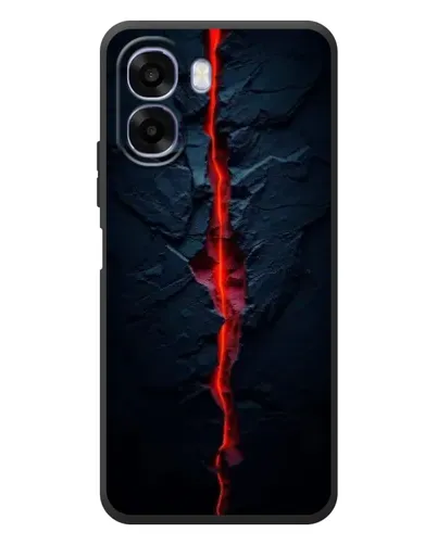 Чехол для OPPO A6x с картинкой «Kрасная лавовая трещина» Чехол для OPPO A6x с картинкой «Kрасная лавовая трещина»