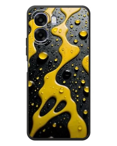 Чехол для OPPO A6x с картинкой «Жидкое желтое золото» Чехол для OPPO A6x с картинкой «Жидкое желтое золото»