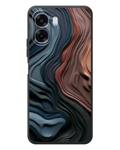Чехол для OPPO A6x с картинкой «Цветные волны каньона» Чехол для OPPO A6x с картинкой «Цветные волны каньона»