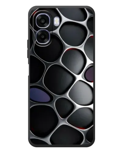 Чехол для OPPO A6x с картинкой «Объемная темная решетка» Чехол для OPPO A6x с картинкой «Объемная темная решетка»
