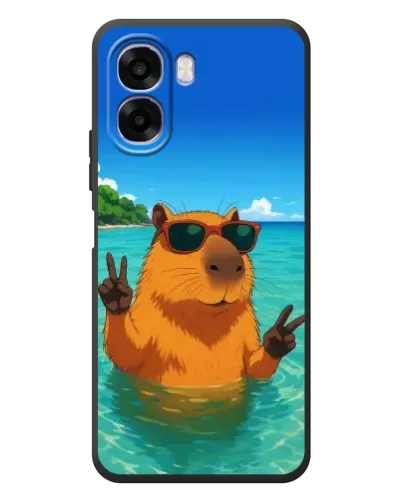 Чохол для OPPO A6x з картинкою «Морська капібара» Чохол для OPPO A6x з картинкою «Морська капібара»