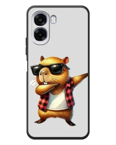 Чохол для OPPO A6x з картинкою «Капібара репер даб» Чохол для OPPO A6x з картинкою «Капібара репер даб»