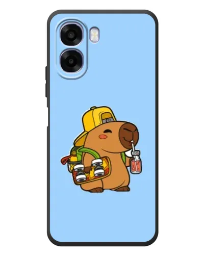 Чохол для OPPO A6x з картинкою «Капібара на скейті» Чохол для OPPO A6x з картинкою «Капібара на скейті»