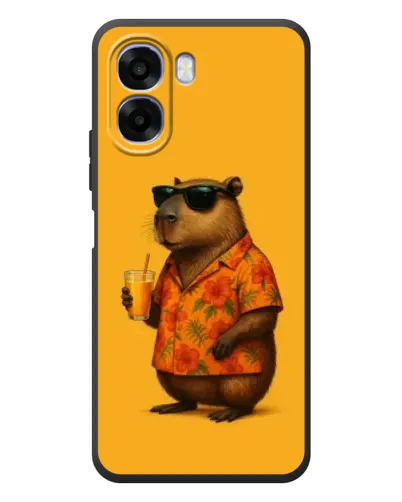 Чохол для OPPO A6x з картинкою «Капібара на відпочинку» Чохол для OPPO A6x з картинкою «Капібара на відпочинку»