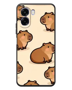 Чохол для OPPO A6x з картинкою «Паттерн милих капібар» Чохол для OPPO A6x з картинкою «Паттерн милих капібар»