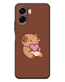 Чохол для OPPO A6x з картинкою «Капібара з серцем» Чохол для OPPO A6x з картинкою «Капібара з серцем»