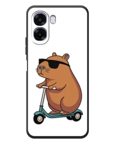 Чохол для OPPO A6x з картинкою «Капібара на самокаті» Чохол для OPPO A6x з картинкою «Капібара на самокаті»