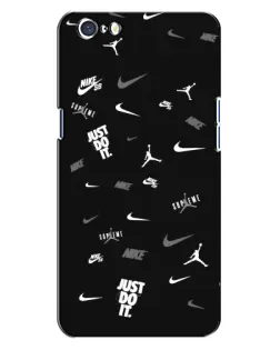 Чохол для OPPO A71 з картинкою «Nike Black Pattern» Чохол для OPPO A71 з картинкою «Nike Black Pattern»