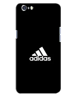 Чохол для OPPO A71 з картинкою «Чорна класика Adidas»