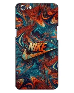 Чохол для OPPO A71 з картинкою «Nike в абстракції»