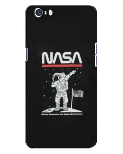 Чохол для OPPO A71 з картинкою «NASA — крокуємо по Місяцю»