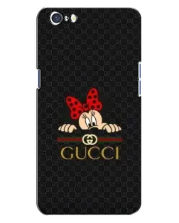 Чохол для OPPO A71 з картинкою «Мінні Маус Gucci — чорний» Чохол для OPPO A71 з картинкою «Мінні Маус Gucci — чорний»