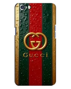 Чохол для OPPO A71 з картинкою «Gucci — фірмова смуга та золото» Чохол для OPPO A71 з картинкою «Gucci — фірмова смуга та золото»