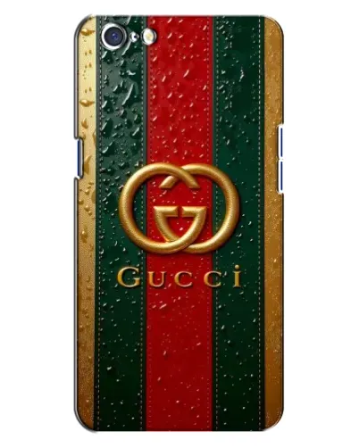 Чохол для OPPO A71 з картинкою «Gucci — фірмова смуга та золото» Чохол для OPPO A71 з картинкою «Gucci — фірмова смуга та золото»