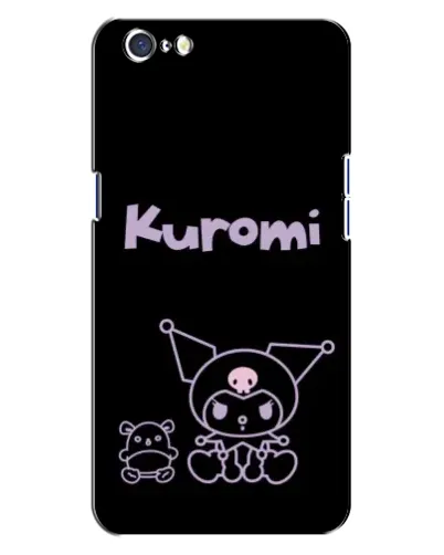 Чохол для OPPO A71 з картинкою «Kuromi — чорний мінімалізм» Чохол для OPPO A71 з картинкою «Kuromi — чорний мінімалізм»