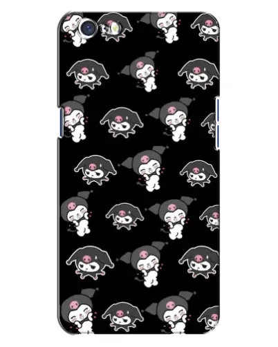Чохол для OPPO A71 з картинкою «Чорний паттерн Kuromi» Чохол для OPPO A71 з картинкою «Чорний паттерн Kuromi»