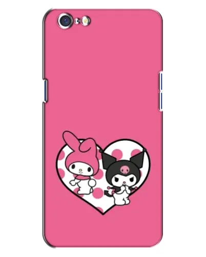 Чохол для OPPO A71 з картинкою «Kuromi та My Melody» Чохол для OPPO A71 з картинкою «Kuromi та My Melody»