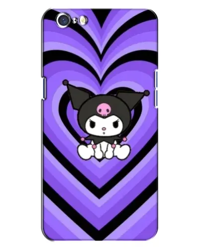 Чохол для OPPO A71 з картинкою «Kuromi та фіолетові серця» Чохол для OPPO A71 з картинкою «Kuromi та фіолетові серця»