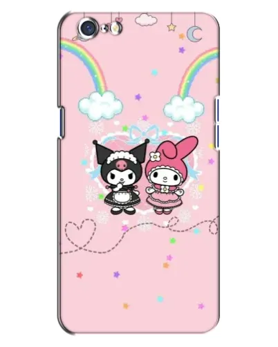Чохол для OPPO A71 з картинкою «My Melody та Kuromi» Чохол для OPPO A71 з картинкою «My Melody та Kuromi»