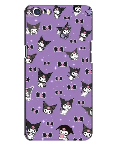 Чохол для OPPO A71 з картинкою «Kuromi — патерн» Чохол для OPPO A71 з картинкою «Kuromi — патерн»
