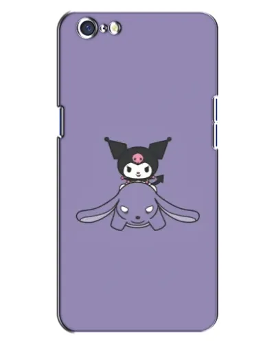 Чохол для OPPO A71 з картинкою «Kuromi на ліловому фоні» Чохол для OPPO A71 з картинкою «Kuromi на ліловому фоні»