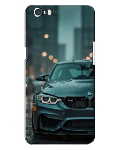 Чохол для OPPO A71 з картинкою «BMW у вогнях міста»